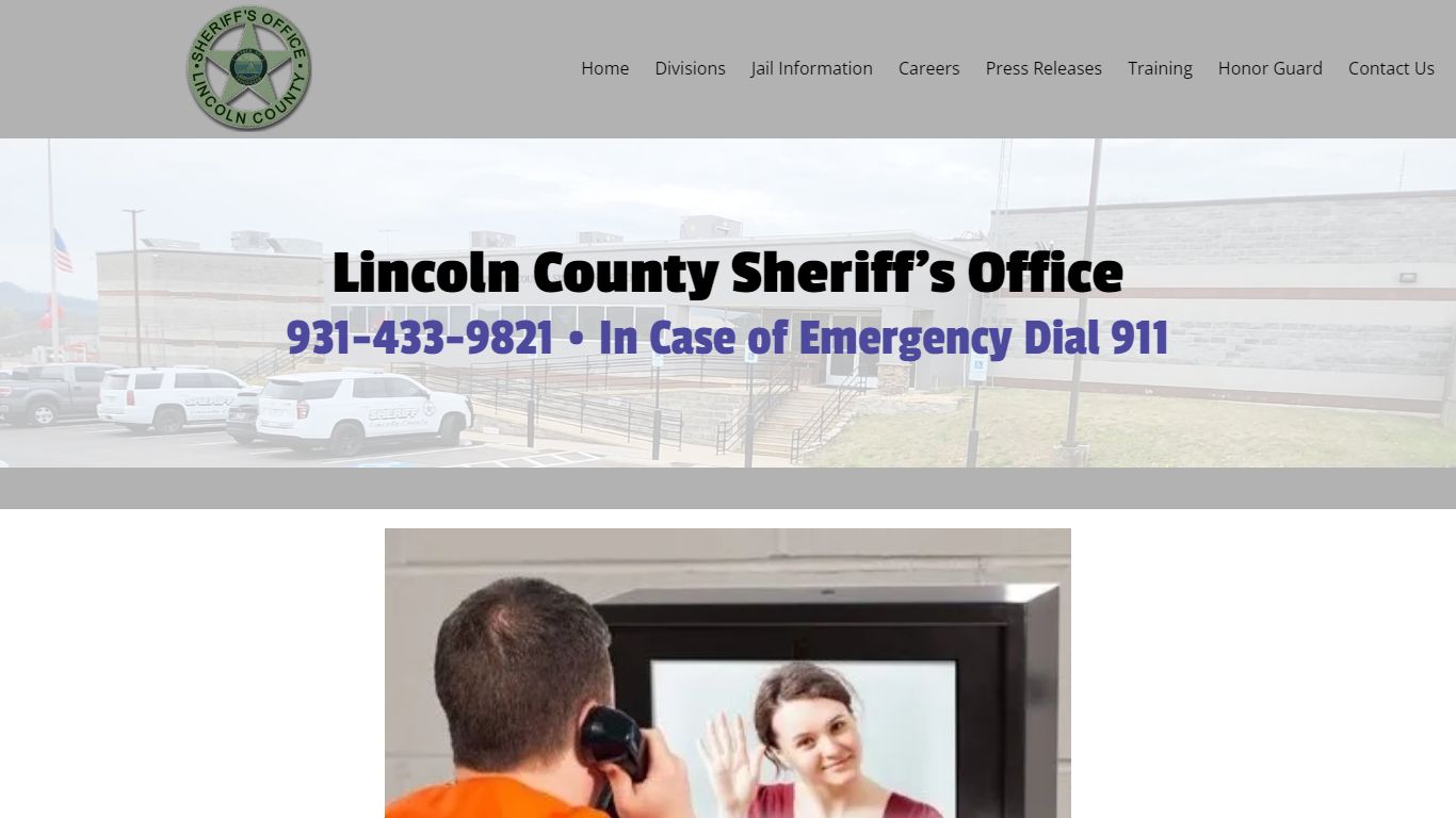 Jail Information | Lincoln County Tennessee Sheriff's Department